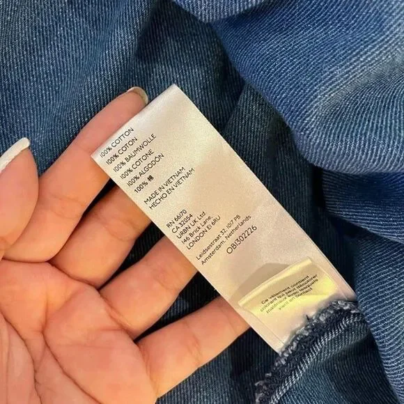 Pilcro Flounced Tunic Dress size Large Anthropologie - Picture 9 of 10